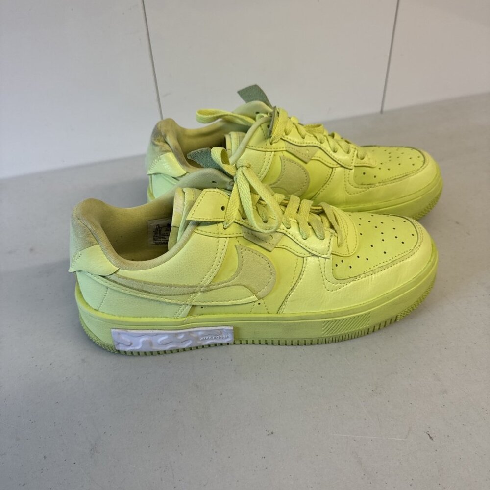 Nike‎ Air Force 1 Fontanka Yellow Strike/Lemon Twist DA7024-700 Size 10